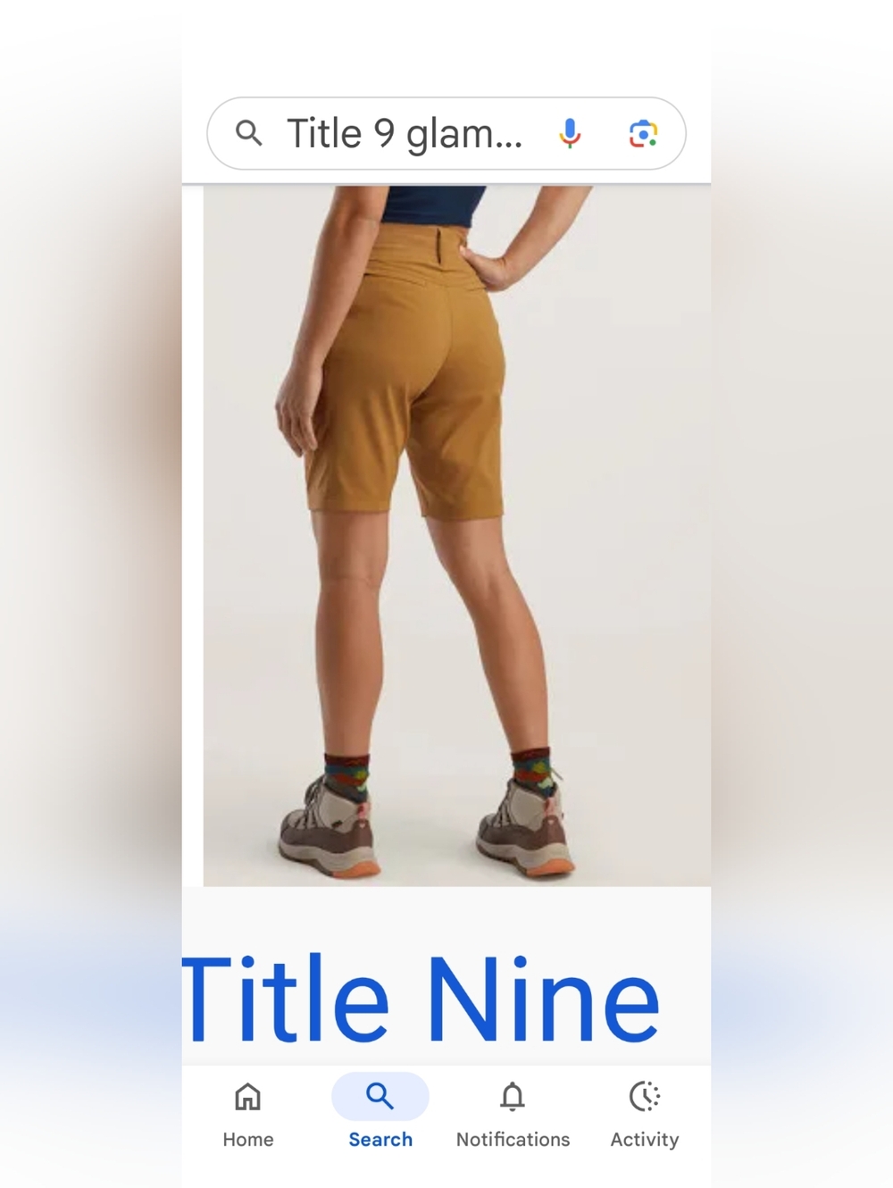 Title 9 Women's 10" Clamber shorts
